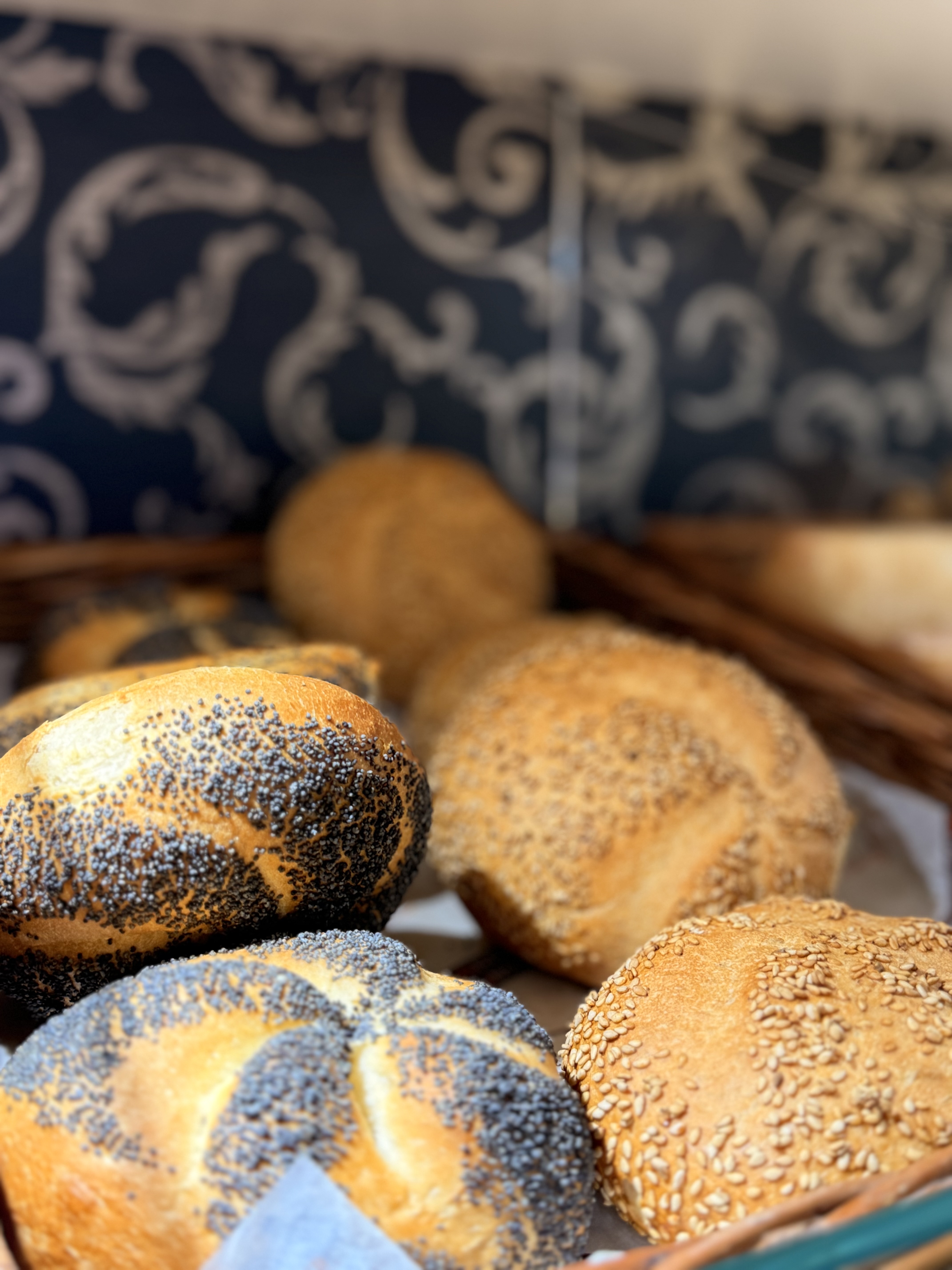 Panes artesanales con semillas