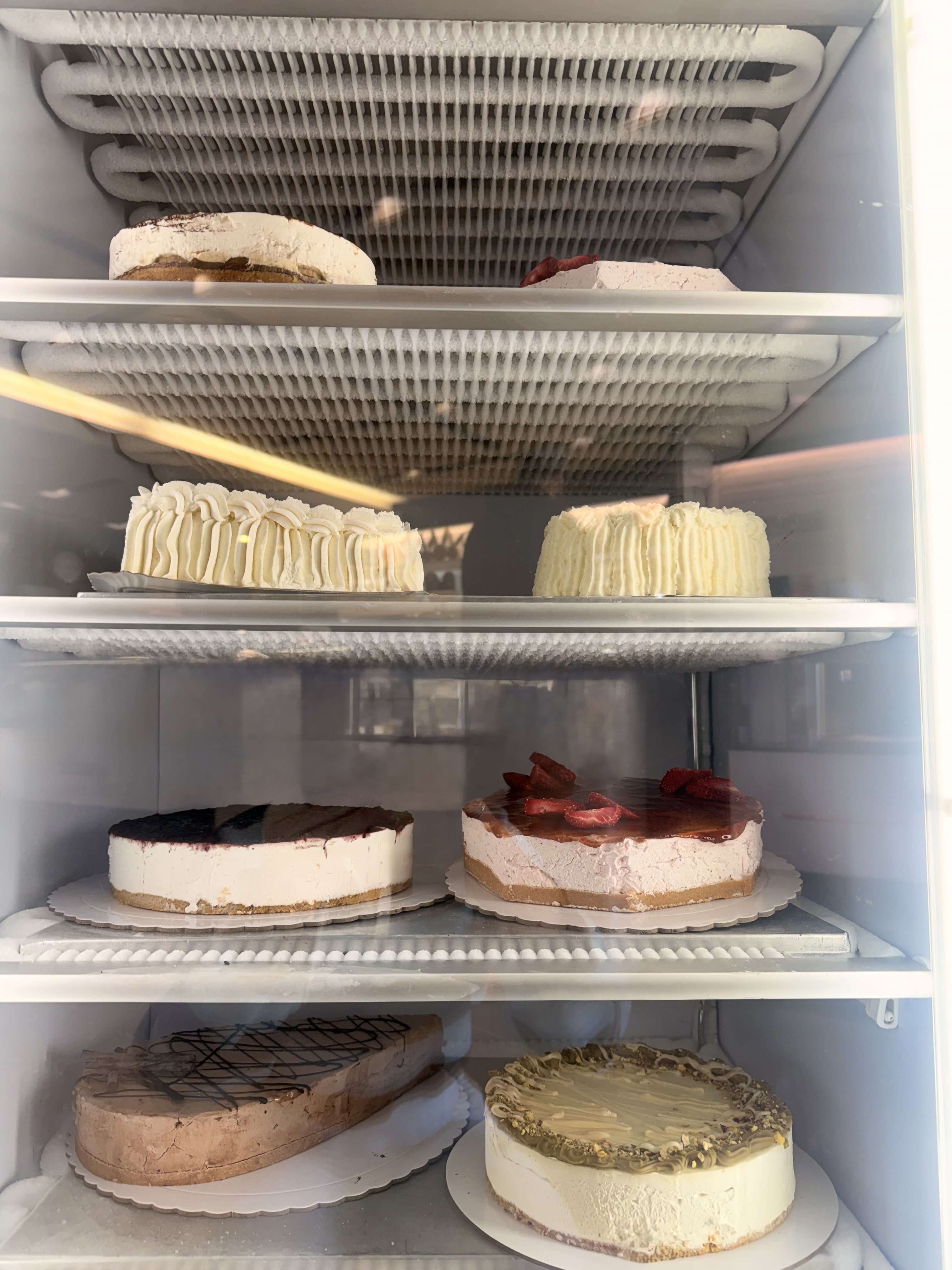 Selección de tartas artesanales